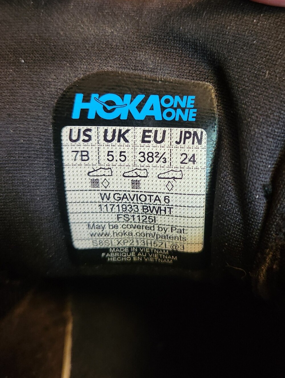 Hoka Gaviota 6 Running/Walking Shoes - Picture 6 of 6